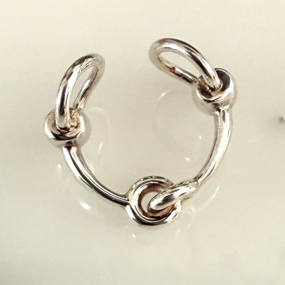 GUCCI 781137 Silver AG925 Earring Ear Cuff - Picture 5 of 13